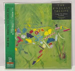 状態良好[2008年再発/紙ジャケット/SHM-CD] 細野晴臣 THE ENDLESS TALKING ●HARUOMI HOSONO 環境音楽/アンビエント Japanese ambient YMO