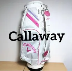 ca46 Callaway Golf bag 白×ピンク