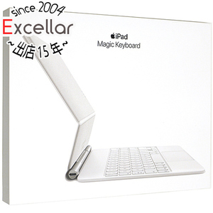 【中古】Apple 11インチiPad Pro(第3世代)・iPad Air(第5世代)用 Magic Keyboard 日本語 MJQJ3J/A ホワイト 元箱あり [管理:1050019448]