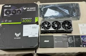 ★グラフィックボード中古品★ NVIDIA ASUS TUF Gaming GeForce RTX4090 OC Edition 24GB GDDR6X ☆000005