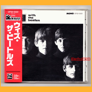 ●CD●ザ・ビートルズ With The Beatles 角丸帯あり 1987年盤 ウィズ・ザ・ビートルズ CP32-5322●