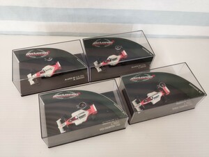 MINICHAMPS 1/87 McLaren MP4/4 4/5 4/5B 4/8 ワールドチャンピオン　A.PROST M.KAKKINEN G.BERGER ミニチャンプス　マクラーレン　F1