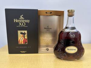 #483　箱付き　ヘネシー XO クリアボトル ブランデー Hennessy XO COGNAC 700ml 40％