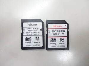 FUJITSU TEN SDHCメモリーカード 4GB　2枚セット　中古動作品　