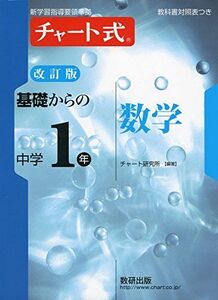 [A01962783]チャート式基礎からの中1数学 [単行本] チャート研究所