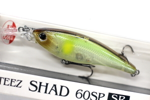 ★DAIWA ダイワ TEEZ SHAD スティーズシャッド 60SP SR #ナチュラルパールアユ★