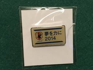 ★☆★2014 ブラジル ワールドカップ JFA サッカー 日本代表 八咫烏 エンブレム ピンバッジ ☆★