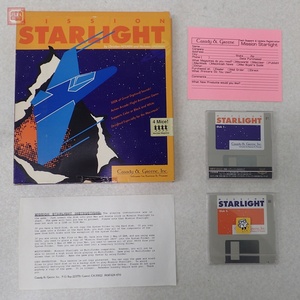 動作保証品 Macintosh 3.5インチFD MISSION STARLIGHT Casady&Greene マッキントッシュ アップル 箱説付【20