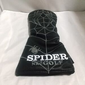 お買い得 ゴルフ ドライバー用ヘッドカバー スパイダー ブラック