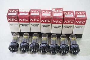 [SK][A5954160] NEC 6SN7-GT 真空管 7本セット 元箱付き