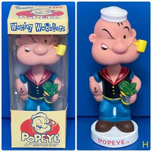 Funko ファンコ POPEYE ポパイ WACKEY WOBBLER ワッキーワブラー フィギュア ボブルヘッド ボビングヘッド アメリカン 新品 No.H