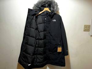 新品 正規品 USA限定 The North Face ノースフェイス US-XL 一番人気のダウンジャケット ARCTIC PARKA BLACK