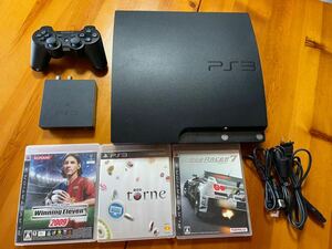 中古☆★☆PlayStation3 プレステ プレイステーション PS3 Sony 本体 ブラック CECH-2000A 500GB トルネ ソフト2本付属☆★☆送料込