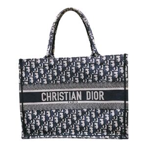 【1円スタート 確実正規品】クリスチャンディオール Christian Dior ブックトート トートバッグ ミディアム トロッター オブリーク