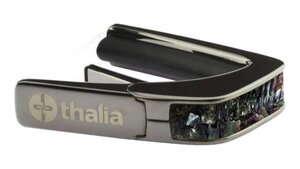 ★Thalia Capos Mexican Green Heart/Black Chrome タリア カポ Exotic Shellシリーズ ギター用 カポタスト★新品送料込