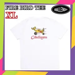 CHALLENGER FIRE BIRD TEE プリント 長瀬智也 白 XL