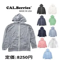 ✱アメリカ製✱カルベリーズ【S】フルジップパーカー/グレー/CALBerries