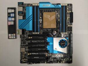 簡易チェック済み マザーボード ASRock X99 WS-E LGA2011V3 BIOS更新済み