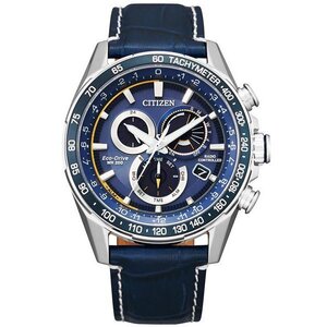 シチズン CITIZEN 腕時計 エコ・ドライブ電波時計 クロノグラフ CB5918-02L