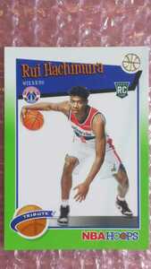 送料込即決 2019-20 Panini Hoops Neon Green No.300 Hoops Tribute Rui Hachimura 八村塁 ネオングリーン ルーキーイヤー レイカーズ