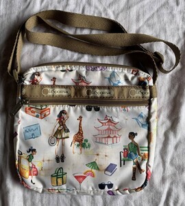 LeSportsac レスポートサック　ショルダーバッグ 長期保管品　送料無料 カラフル