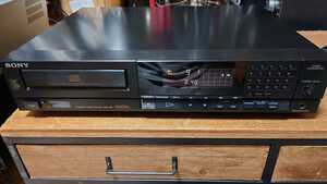 SONY CDプレーヤー　CDP-750 中古　リモコン取説付　DACは人気のTDA1541