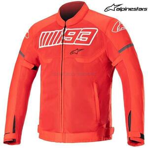 セール特価 アルパインスターズ ジャケット 3300922 MM93 LOSAIL v3 AIR JACKET ASIA BRIGHT RED WHITE(3012) サイズ:S