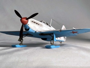 【atsudra工房完成品】1/48 ヤコブレフ Yak-1　⑤