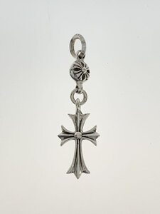 CHROME HEARTS◆1ボールタイニーCHクロスチャーム/SV925/SLV/メンズ//