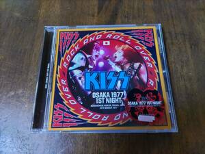 ★ KISS ★ OSAKA 1977 1ST NIGHT ★ ZODIAC レーベル 1CD (プレス盤) ★ 1977年3月24日 大阪 ★ キッス 初来日の初日 ★