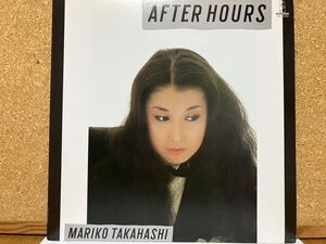 LP★高橋真梨子Mariko Takahashi★アフター・アワーズAfter Hours