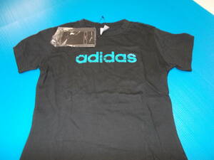 ◎【adidas】Tシャツ　W/M 黒 　綿１００％