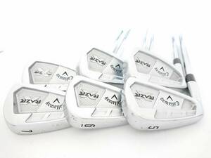 貴重なレフティ !!!◆◆ Callaway RAZR X FORGED 左 ◆◆特注ラベル付き!!!