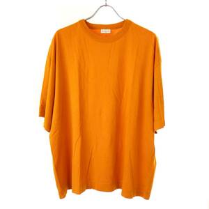 DRIES VAN NOTEN ドリスヴァンノッテン オーバーサイズクルーネックTシャツ オレンジ M ITZ093ER85AQ