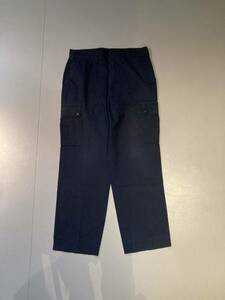 2011年 British POLICE cargo pants “34×31” 2000年代 イギリス警察 イギリスポリス カーゴパンツ リップストップ 紺