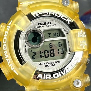 美品 CASIO カシオ G-SHOCK ジーショック FROGMAN フロッグマン DW-8250WC-7AT デジタル DIVER クォーツ 腕時計 初代WCCS 200M防水 メンズ