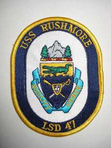 アメリカ海軍 Rushmore, LSD-47 ラシュモア (揚陸艦) パッチ