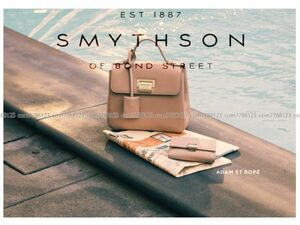 未使用 12万《SMYTHSON》キャサリン妃愛用2wayハンド バッグ ADAM ET ROPE 保管品 ミニ クロスボディ カバン 鞄 本革 斜め掛け グロブナー