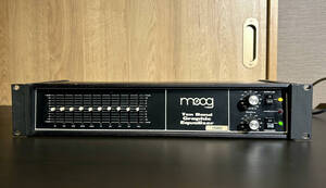 Moog 10 Band Graphic Equalizer ムーグ　10バンド・グラフィック・イコライザー　中古　動作品