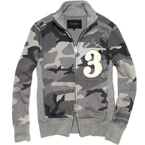 定価6.2万 1piu1uguale3 No.3 Original Camo Sweat Zip Stand Track Ⅲ Sナンバリングオリジナルカモスウェットトラックジャケット wjk akm