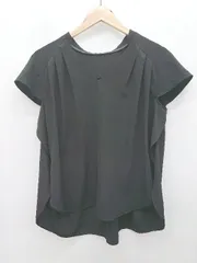 ◇ Spick & Span スピック＆スパン スキッパー 涼しげ ブラウス カットソー ブラック レディース P  【1406180031473】