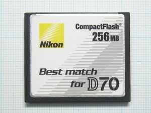 ★Nikon コンパクトフラッシュ ２５６ＭＢ 中古★送料６３円～ 