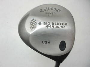 ★即決！★Callaway/キャロウェイ★メンズ右打ち用ドライバー/1番ウッド/1W★S2H2 BIG BERTHA WAR BIRD★SUPER JV 100★R★11°★