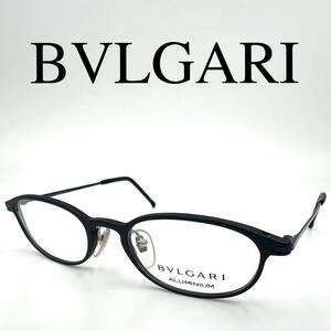 BVLGARI ブルガリ メガネ 度なし 901 03 サイドロゴ フルリム