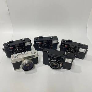 ★ 1円〜【5点まとめ売り】 KONICA コニカ フィルムカメラ まとめ売り コンパクトカメラ C35 シリーズ EF レンジファインダー YK 