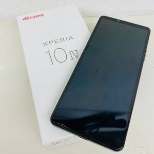 【IK-28258】1円～ スマホ Android SONY SO-52C 判定〇 IMEI:353030324718568 SIMロック有 docomo XPERIA 10 Ⅳ