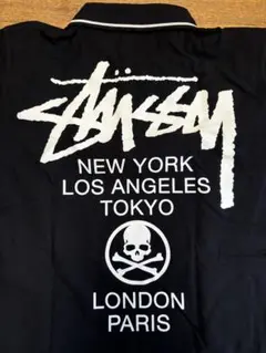 stussy × mastermind コラボ　ポロシャツMサイズ