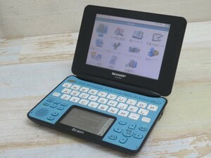 ■SHARP PW-GC610 電子辞書 Brain シャープ ブレイン タッチペン バッテリー付き 動作品 96662■！！