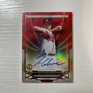 2016 Topps Tribute Tom Glavine auto red 5枚限定