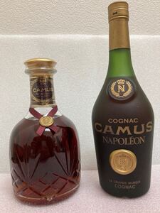 1円〜 未開封 2本 CAMUS NAPOLEON カミュ ナポレオン CAMUS SELECTION カミュ セレクション700ml 40% デ ラ メゾン コニャック ブランデー